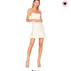 Amanda Uprichard Cream Dress